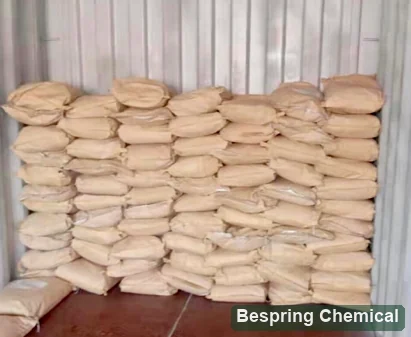 Unmarked paper bags stacked inside a shipping container